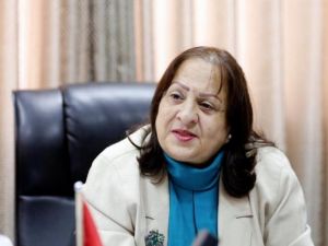 وزيرة الصحة الفلسطينية مي كيلة