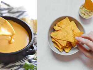 5 دقائق فقط لصنع صلصة جبن الناتشو