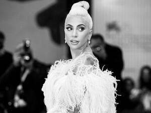 Lady Gaga attends the premiere of the movie 'A Star Is Born' during the 75th Venice Film Festival. (Shutterstock)