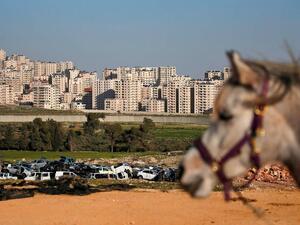 The Palestinian residential area of Kufr Aqab, between Jerusalem and Ramallah. AFP