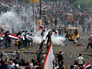  شهدت عدة مدن عراقية جنوبية تظاهرات