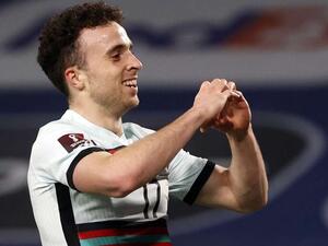 جوتا يسجل هدفي البرتغال