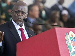  الرئيس الراحل، جون ماغوفولي، 