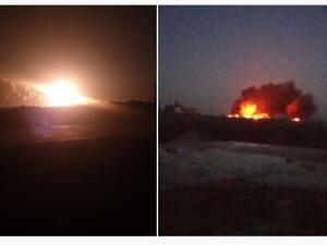  قصفا صاروخيا نفذته جهة مجهولة اسفر عن سقوط ضحايا