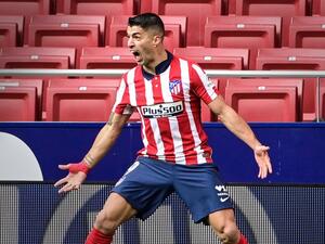 سواريز يرفع رصيده إلى 17 هدفاً في المركز الثاني على لائحة الهدافين وبفارق هدفين عن ليونيل ميسي المتصدر