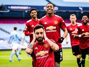 فيرنانديش يرفع رصيده إلى 16 هدفاً في المركز الثاني على لائحة الهدافين خلف محمد صلاح الذي سجل 17 هدفاً