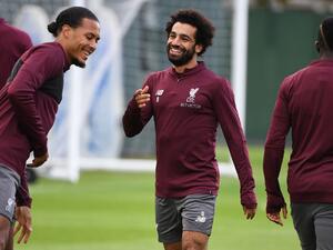 ماني وصلاح وفان دايك