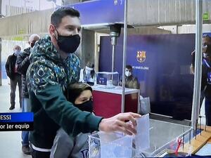 ميسي يدلي بصوته