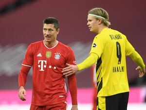 ليفاندوفسكي يتفوق على هالاند