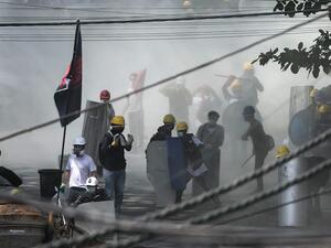 Myanmar protests becomes intense 