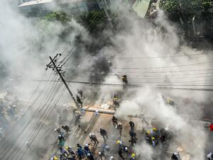 Myanmar bloody crackdown