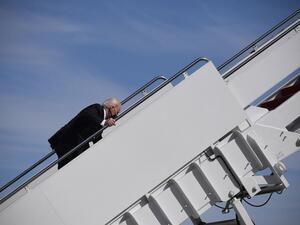 Joe Biden and Air Force One 
