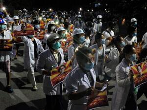 Eight protesters killed in bloody Myanmar crackdown 