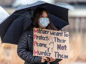 At least 114 people killed since the military coup in Myanmar 