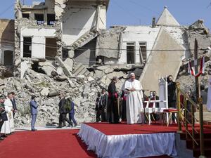 Pope Francis in Mosul 