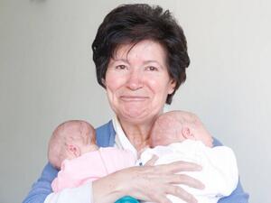 Sorry you can't take care of the twins at 69!