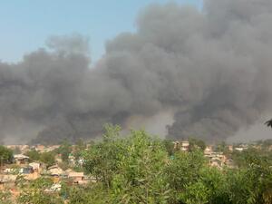 Rohingya refugee camp in southern Bangladesh
