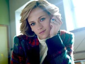 Kristen Stewart as Princess Diana.