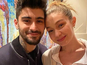 The couple welcomed Khai in September. 