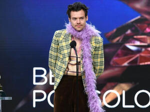 The 'Adore You' singer has donned retro, colourful outfits