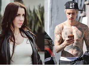 Justin Bieber's Mom Is NOT Amused by Her Son's New Peach Tattoo