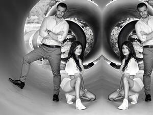  Kerem Bürsin Storm off the Stage and Hande Erçel Supports Him.. While His Puppy 'Hector' Steals the Spotlight (Videos)