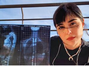 Zeina Makki Nabil Khoury religion difference marriage muslim christian Scoliosis 