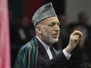 الرئيس الأفغاني السابق، حامد كرزاي