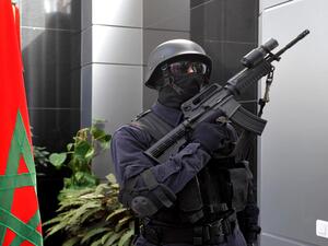 عنصر من الأمن المغربي