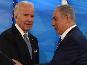 Biden (l), Netanyahu