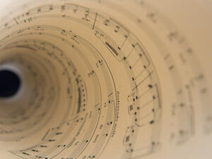 Music score pages