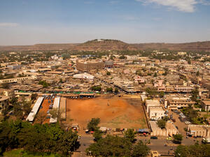 A view of Bamako in Mali 