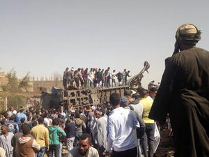 حادث قطار سوهاج