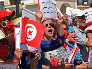 Anti-Islamist Rally in Tunis 
