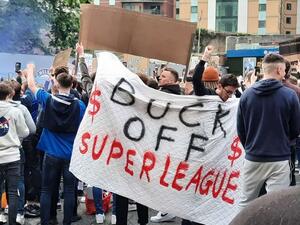 جماهير تشيلسي تعترض على دوري السوبر