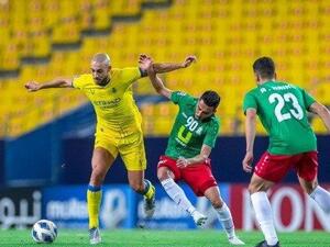 من مباراة الوحدات والنصر