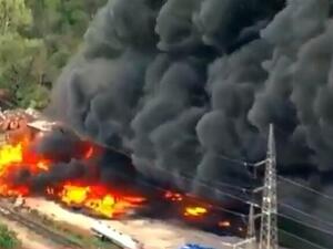 حريق في مصنع للكيماويات في ولاية ميزوري الأمريكية