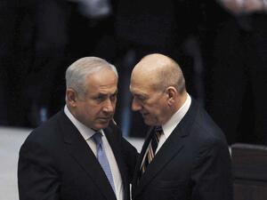 اولمرت ونتنياهو