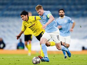 من مواجهة الذهاب بين سيتي ودورتموند