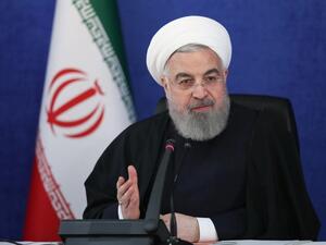 رئيس الجمهورية الاسلامية الايرانية حسن روحاني