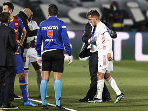 لوكاس فاسكيز يتعرض لإصابة مؤثرة