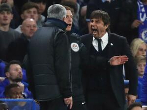 صورة أرشيفية لكونتي ومورينيو