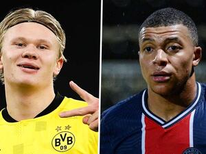 مبابي وهالاند