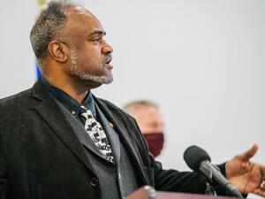 A white former US police officer accused of violating rules