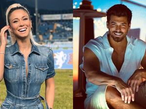 جان يامان وخطيبته الإيطالية