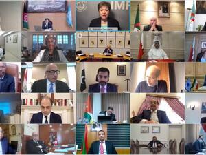 Al Tayer Participates in the MENAP Meeting with Managing Director of the IMF