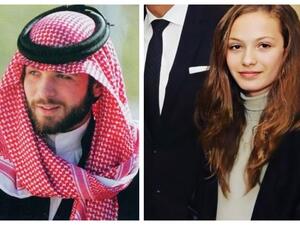 الأمير هاشم والأميرة هالة النور