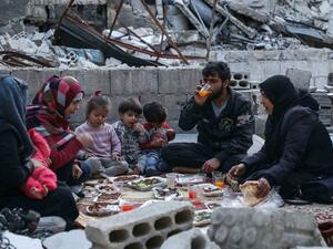 Iftar in Idlib