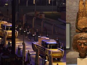 Egyptian Queen Tiye's Hair Steals the Show in the Grand Mummies Royal Parade in Egypt (Pictures)