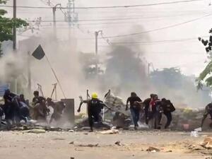 احتجاجات في ميانمار